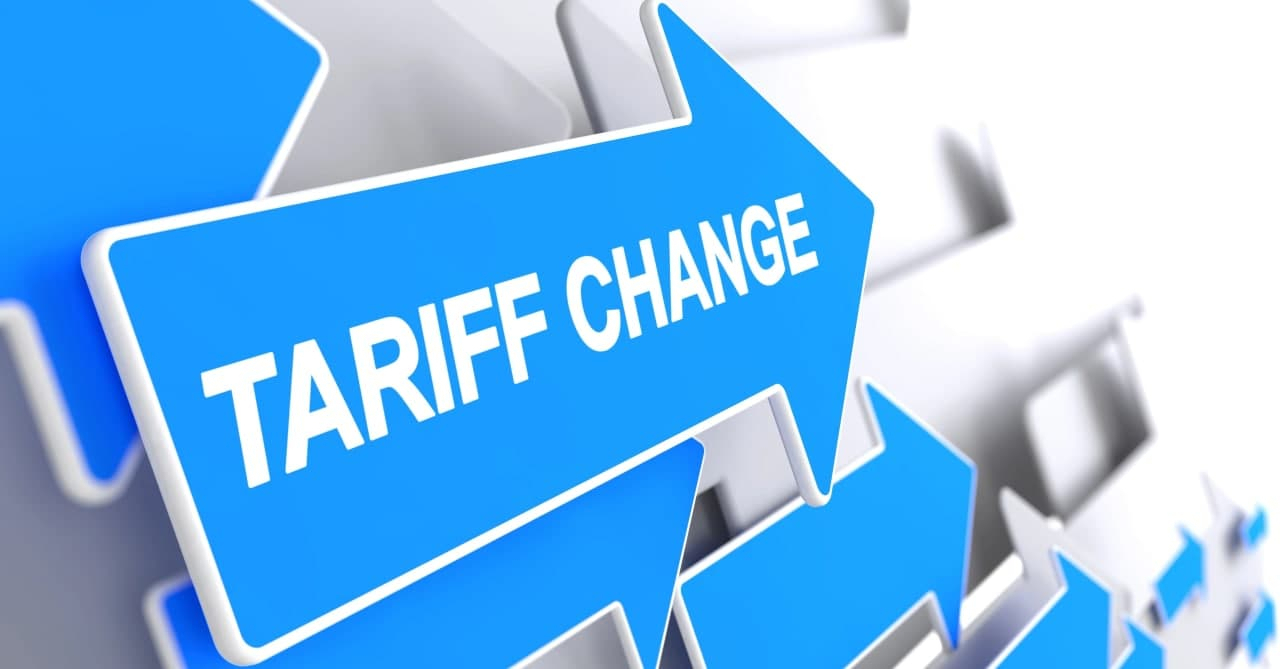 Change in General Tariffs from May 6, 2024